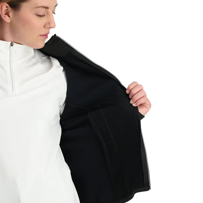 Womens Speed Full Zip 8211 Black Spyder Fleece