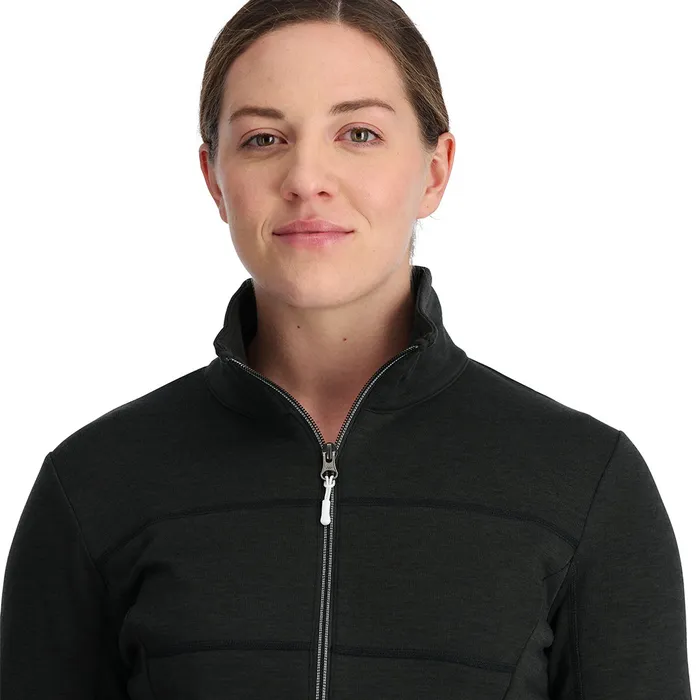 Womens Speed Full Zip 8211 Black Spyder Fleece