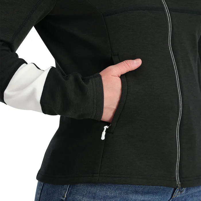 Womens Speed Full Zip 8211 Black Spyder Fleece