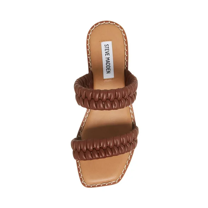 Womens Stacie Brown Steve Madden Sandals
