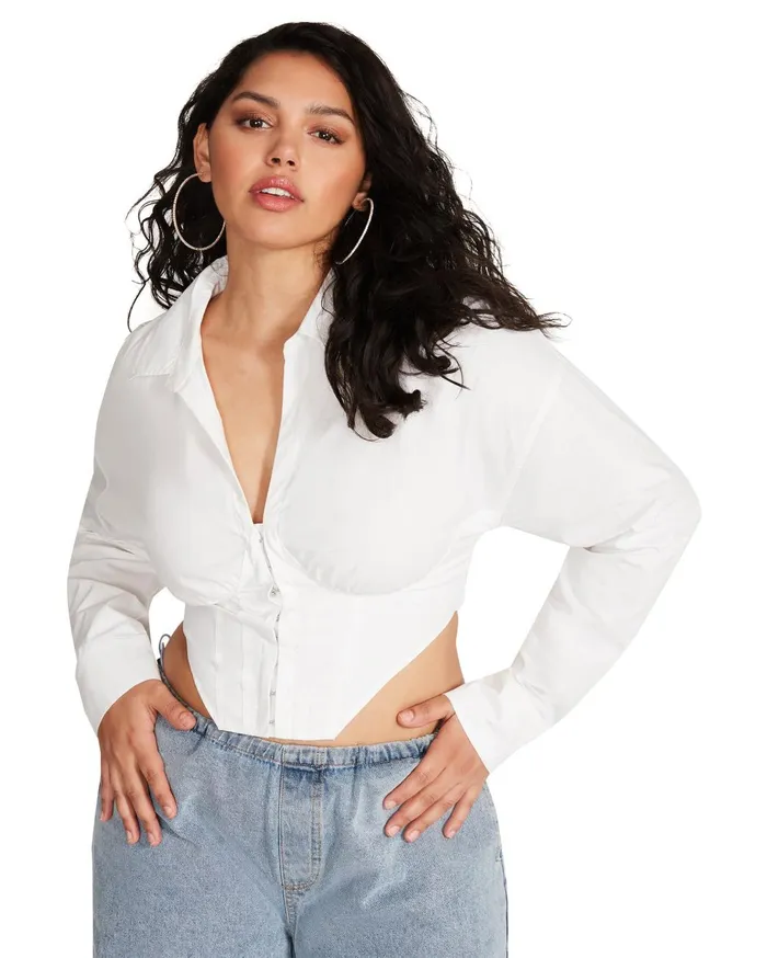 Womens Stassi Top White Steve Madden Tops and Shirts