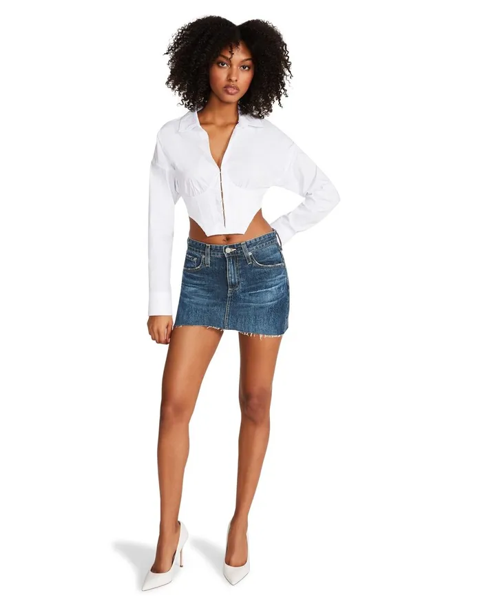 Womens Stassi Top White Steve Madden Tops and Shirts