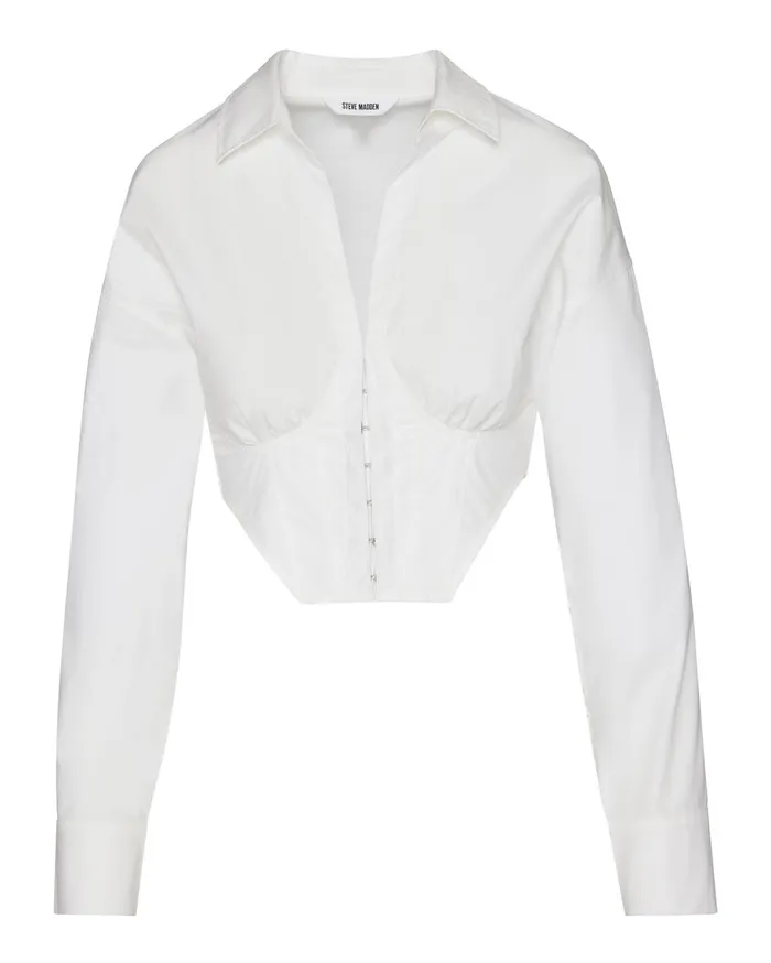Womens Stassi Top White Steve Madden Tops and Shirts