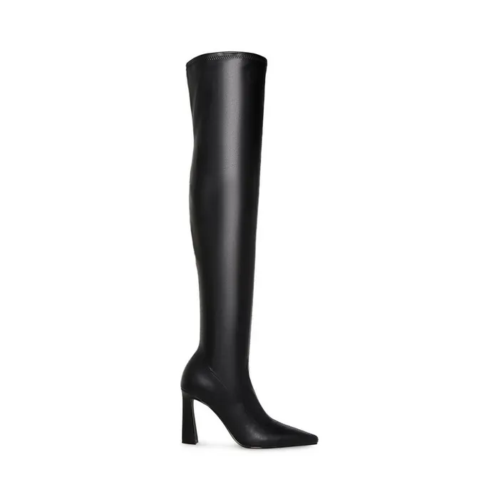 Womens Strut Black Steve Madden Boots and Booties