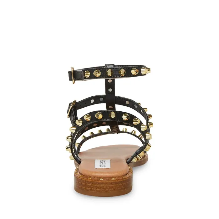 Womens Sunnie Black Steve Madden Sandals