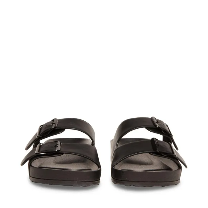 Womens TeddyT Black Steve Madden Sandals