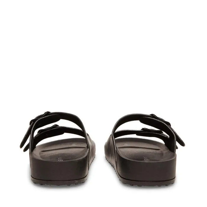 Womens TeddyT Black Steve Madden Sandals