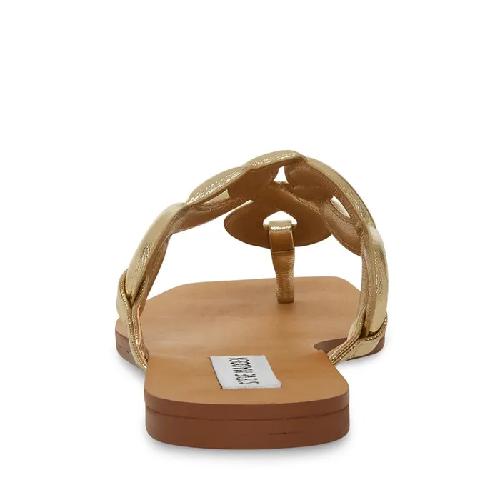Womens Terri Gold Steve Madden Sandals