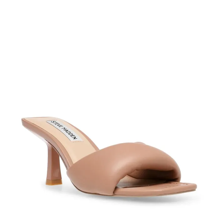Womens Thai Tan Leather Steve Madden Heels