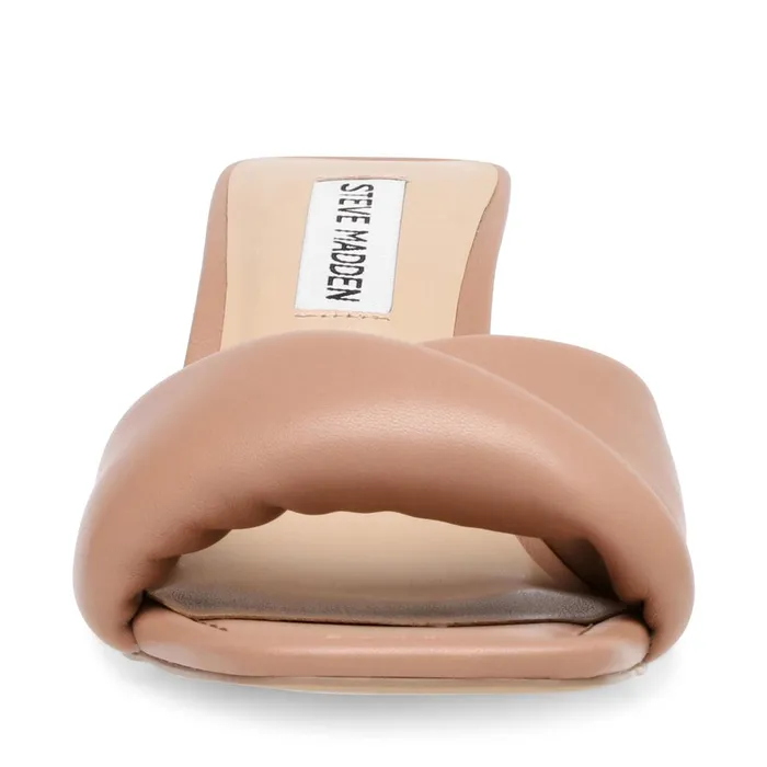 Womens Thai Tan Leather Steve Madden Heels