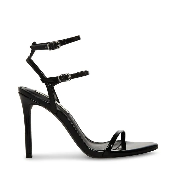 Womens Theresa Black Patent Steve Madden Heels