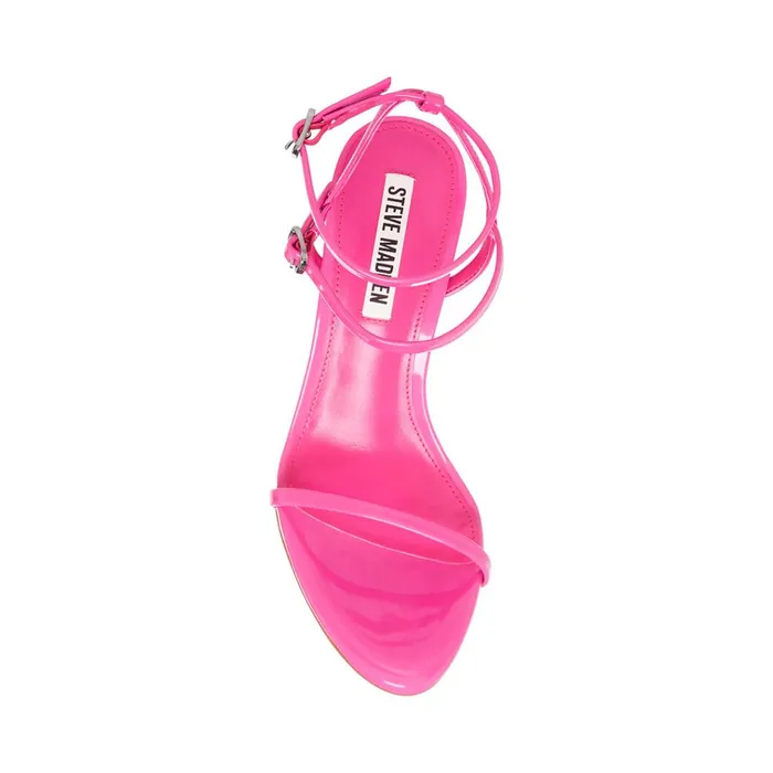 Womens Theresa Pink Patent Steve Madden Heels