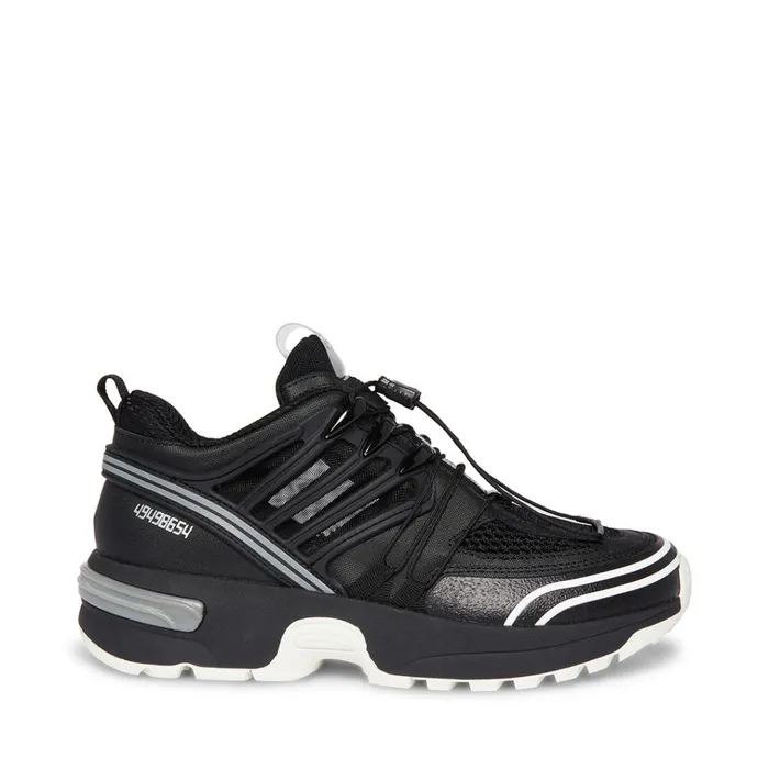 Womens Tommy Black Multi Steve Madden Sneakers