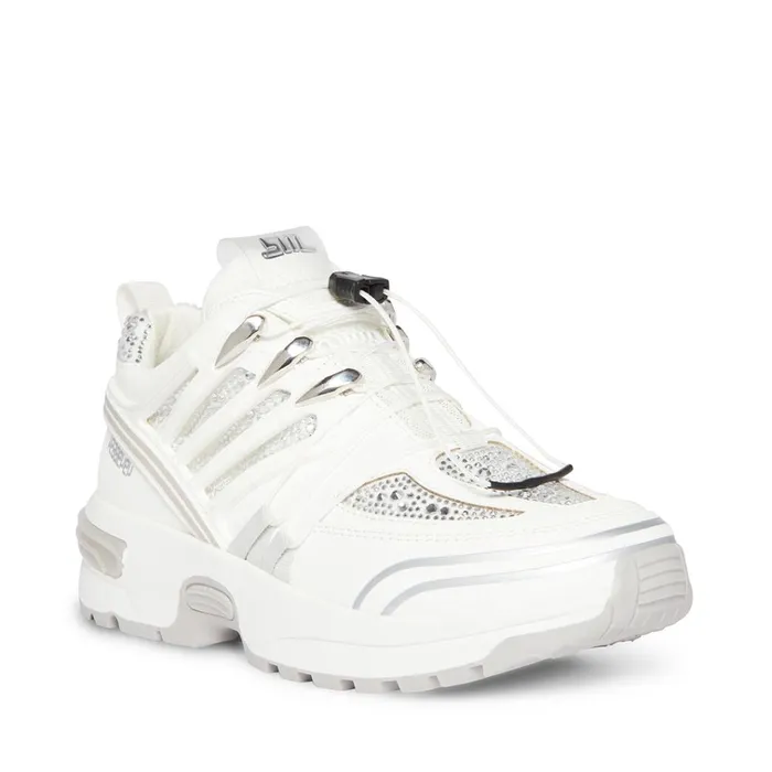 Womens Tommy White Multi Steve Madden Sneakers