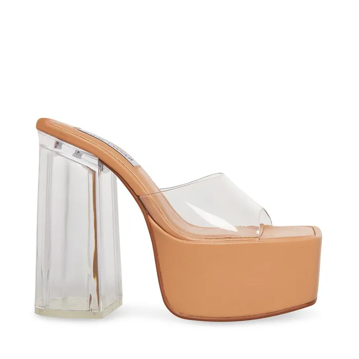Womens Trixie Clear Steve Madden Heels