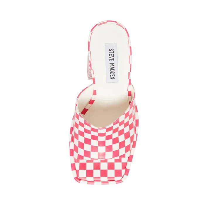 Womens Trixie PinkWhite Steve Madden Heels