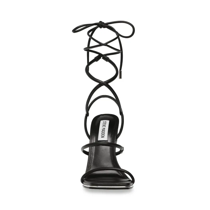 Womens Unfold Black Steve Madden Heels