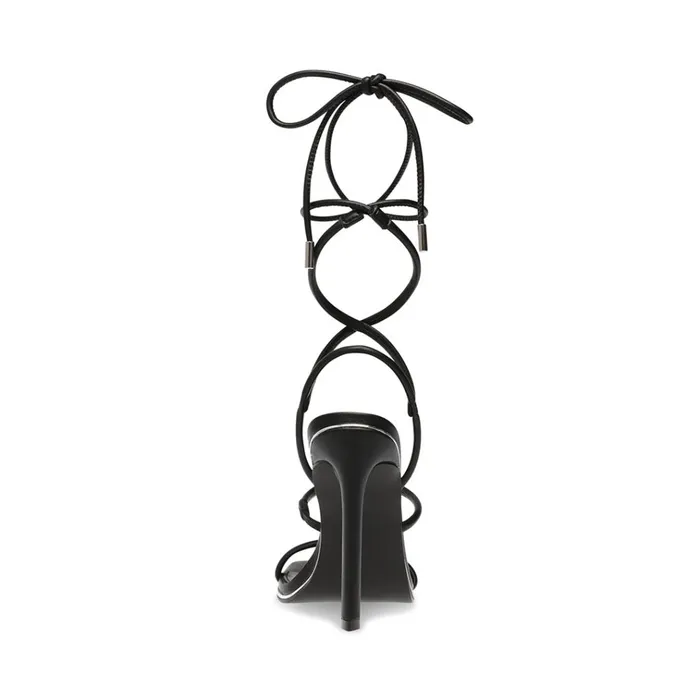 Womens Unfold Black Steve Madden Heels