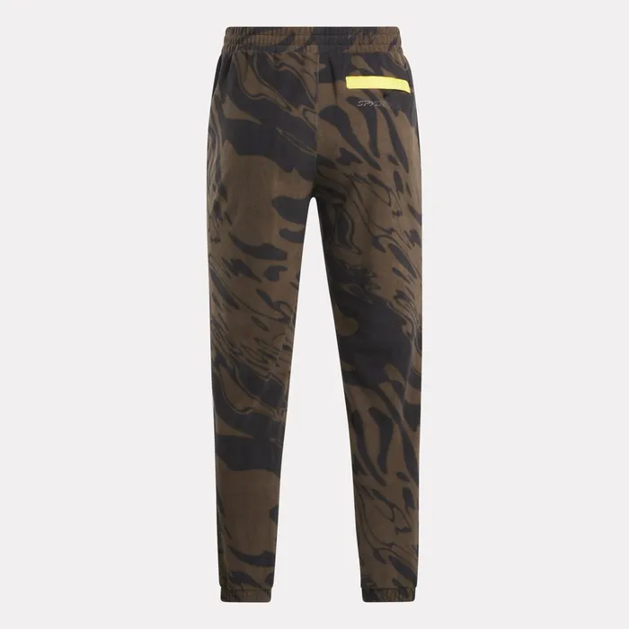Womens Unisex Spyder X Reebok Lounge 8211 Brown Spyder Pants