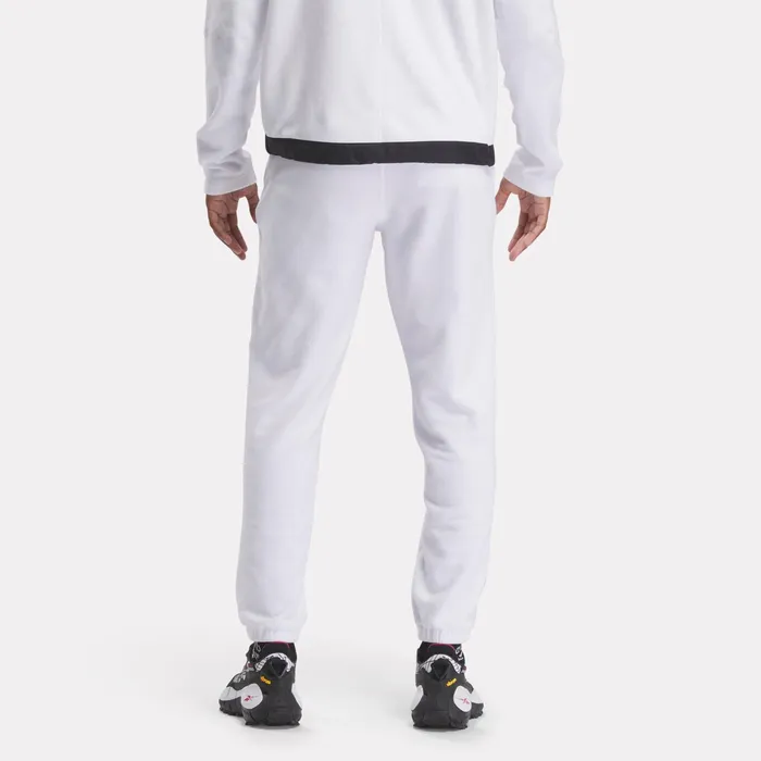 Womens Unisex Spyder X Reebok Lounge 8211 White Spyder Pants