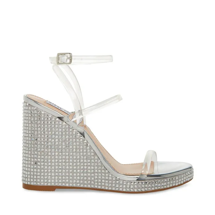 Womens UpsideR Clear Steve Madden Sandals