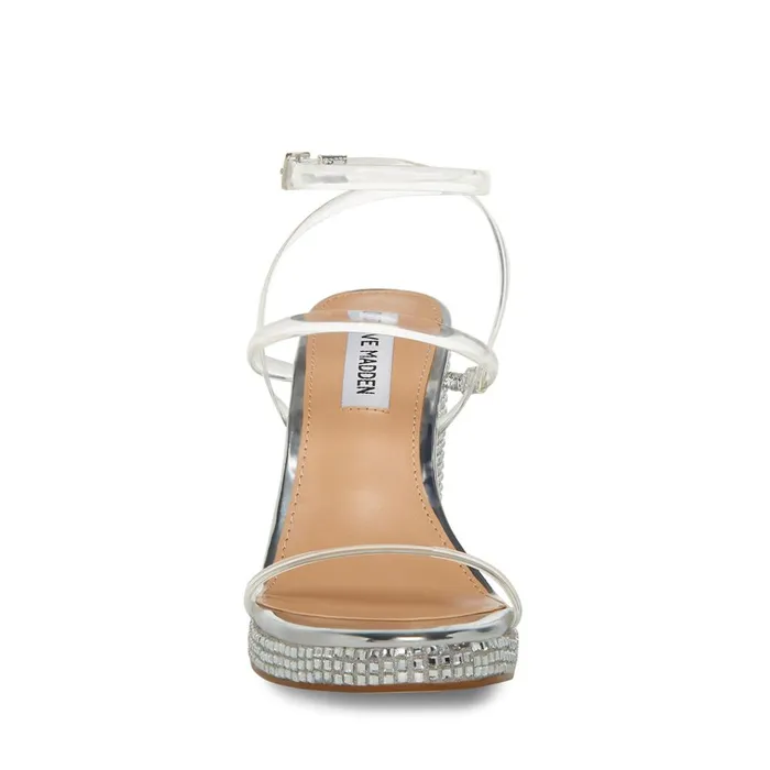 Womens UpsideR Clear Steve Madden Sandals