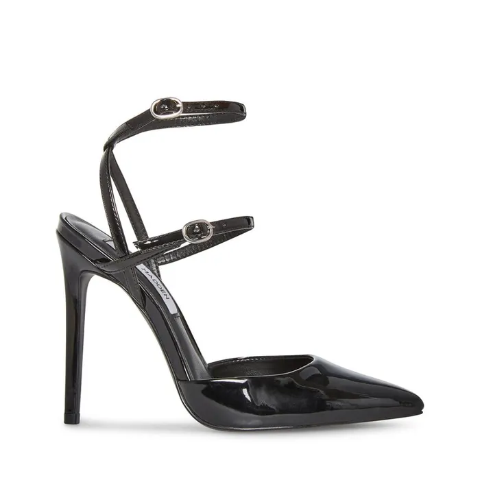 Womens Variety Black Patent Steve Madden Heels