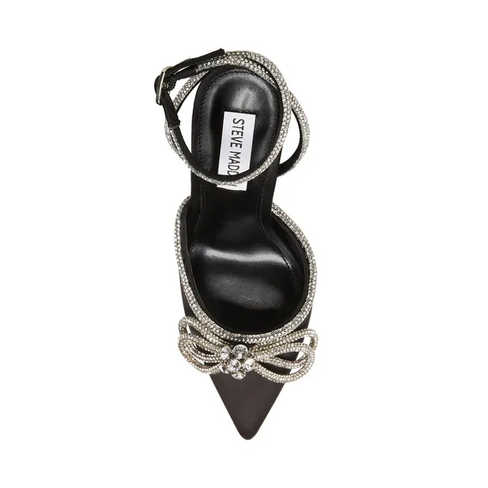 Womens Viable Black Steve Madden Heels