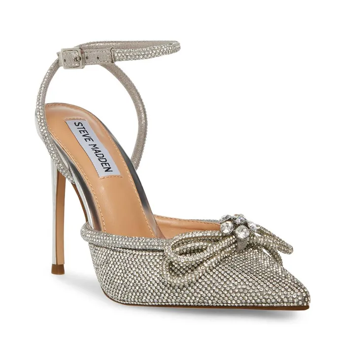 Womens ViableR Rhinestones Steve Madden Heels