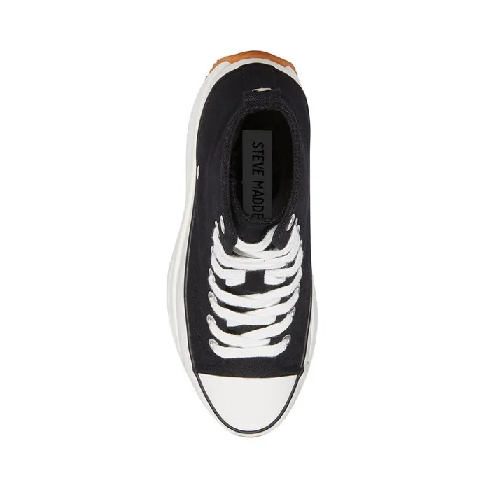 Womens Winston Black Steve Madden Sneakers
