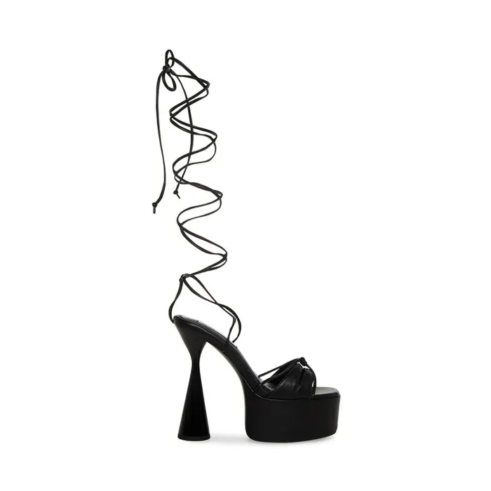 Womens Yasmyn Black Steve Madden Heels