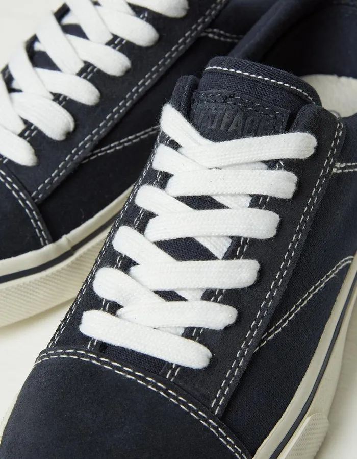 Wren Lace Up Thick Sole Pumps Navy Women FatFace Trainers