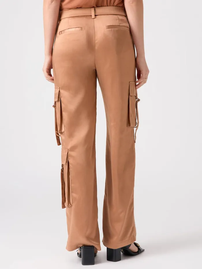 Y2K Strappy Cargo Standard Rise Pant Mocha Mousse Women Sanctuary Clothing Pants Y2K Strappy Cargo Standard Rise Pant Mocha Mousse Women Sanctuary Clothing Pants