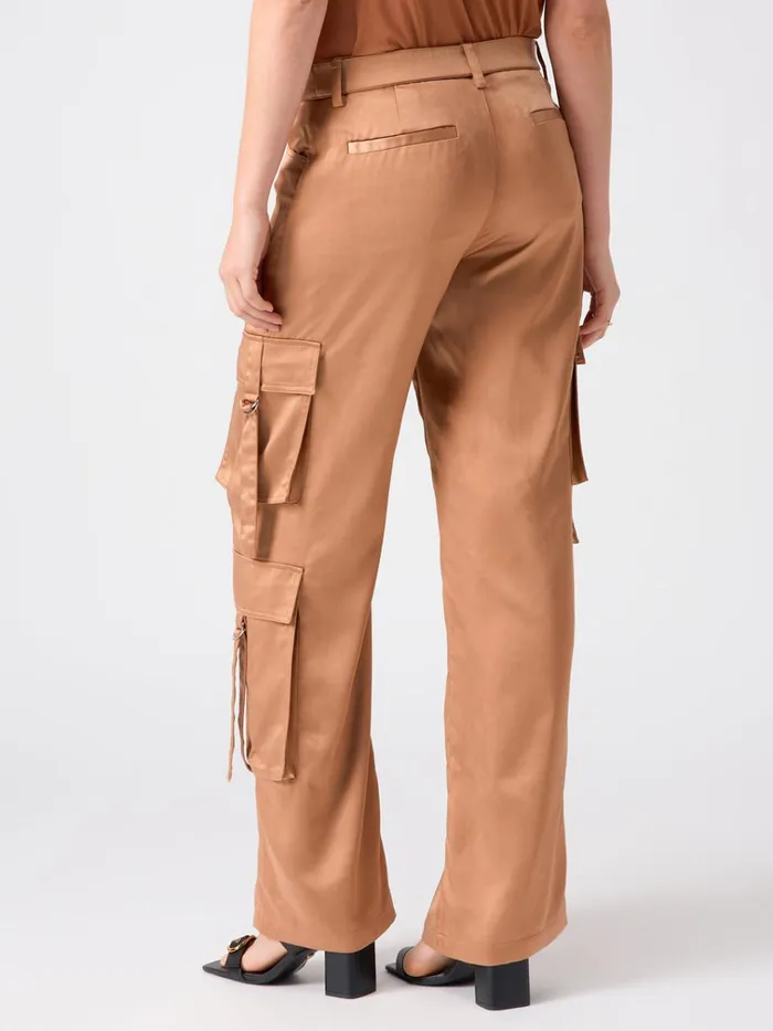 Y2K Strappy Cargo Standard Rise Pant Mocha Mousse Women Sanctuary Clothing Pants Y2K Strappy Cargo Standard Rise Pant Mocha Mousse Women Sanctuary Clothing Pants