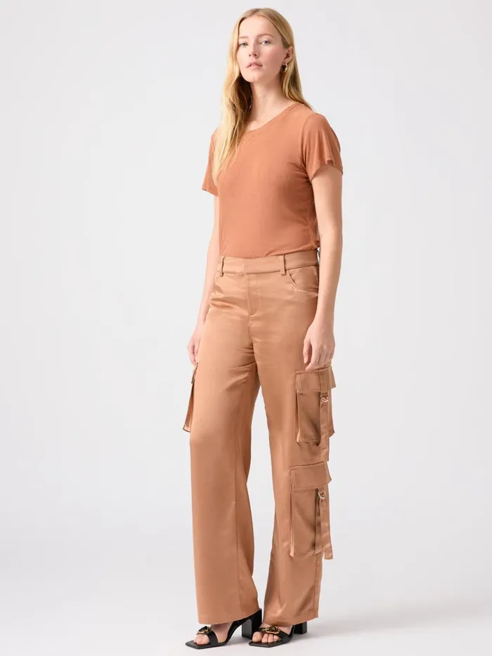 Y2K Strappy Cargo Standard Rise Pant Mocha Mousse Women Sanctuary Clothing Pants Y2K Strappy Cargo Standard Rise Pant Mocha Mousse Women Sanctuary Clothing Pants