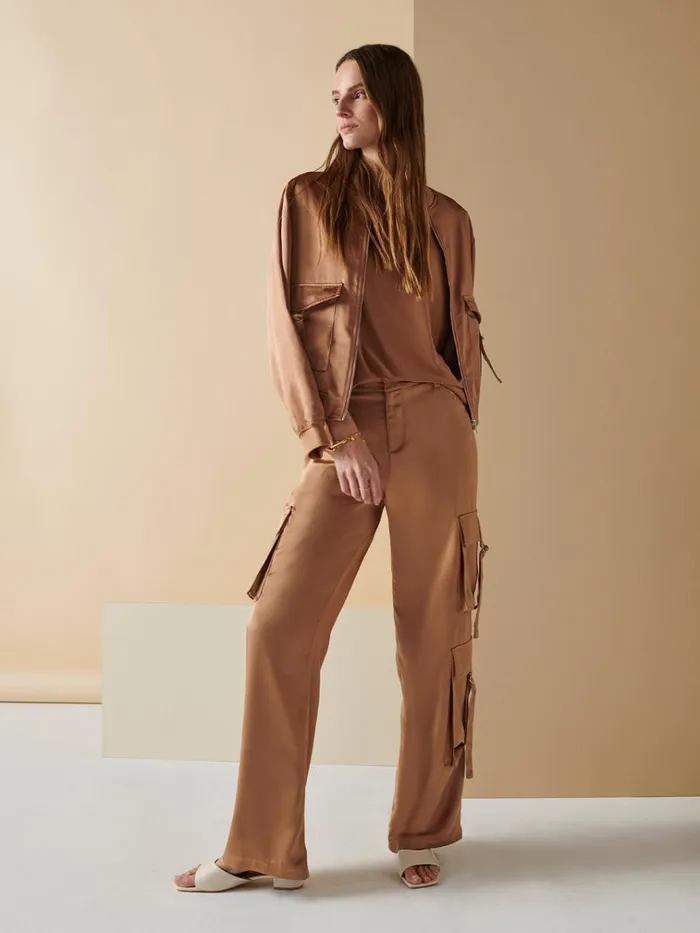 Y2K Strappy Cargo Standard Rise Pant Mocha Mousse Women Sanctuary Clothing Pants Y2K Strappy Cargo Standard Rise Pant Mocha Mousse Women Sanctuary Clothing Pants