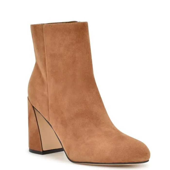 Yast Dress Booties Medium Natural Women Nine West Boots and Booties