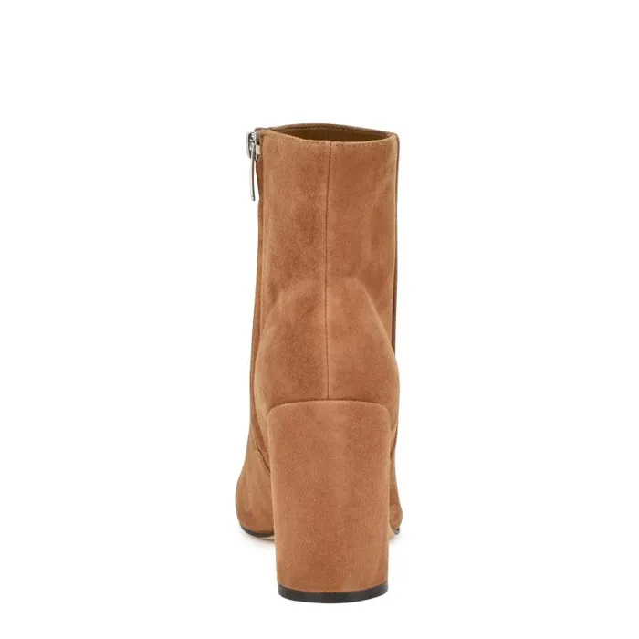 Yast Dress Booties Medium Natural Women Nine West Boots and Booties