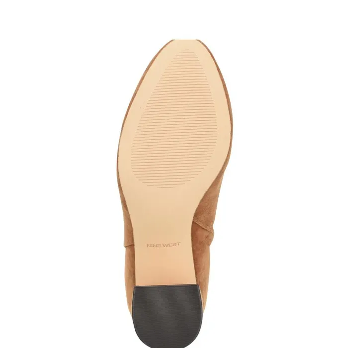 Yast Dress Booties Medium Natural Women Nine West Boots and Booties