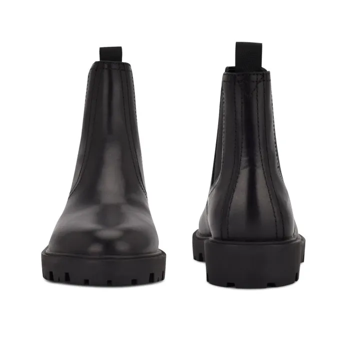 Yeeps Chelsea Lug Sole Booties Black Women Nine West Boots and Booties