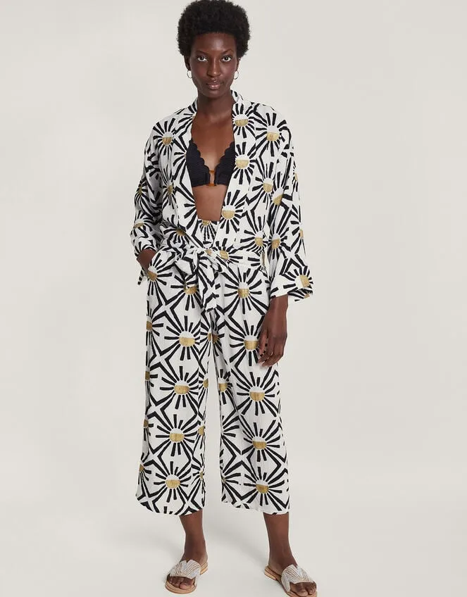 Zamora Tie Front Top White Women Monsoon Tops and Blouses