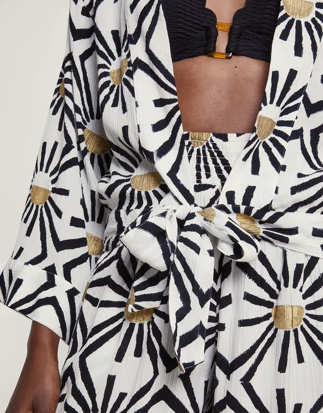 Zamora Tie Front Top White Women Monsoon Tops and Blouses