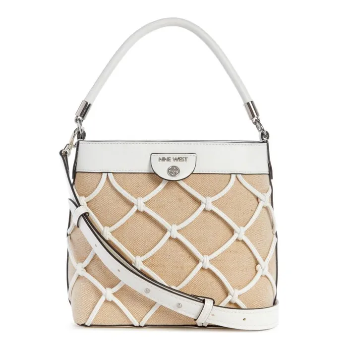 Zayd Crossbody Bucket White WomenMen Nine West New Handbags