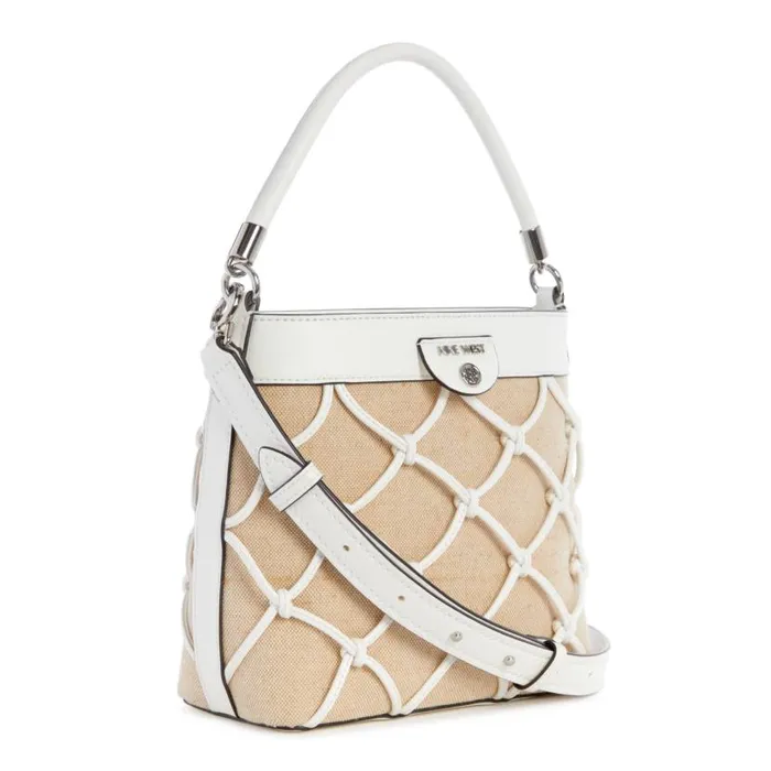 Zayd Crossbody Bucket White WomenMen Nine West New Handbags
