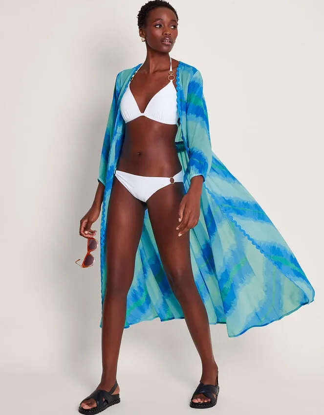 Zifia Beach Robe Blue Women Monsoon Dresses
